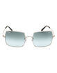 RAY-BAN Square Classic Silver Sunglasses image number 2