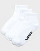 VANS Classic 3 Pack Womens Quarter Crew Socks image number 1