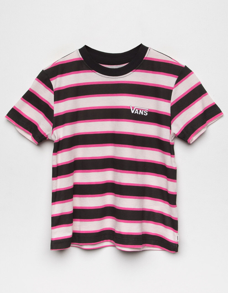 VANS Stripe Time Boxy Girls Tee image number 0