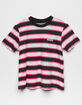 VANS Stripe Time Boxy Girls Tee image number 1