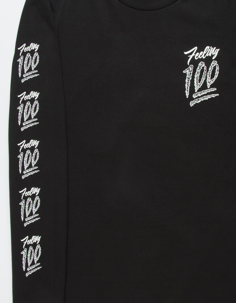 FRESH VIBES Feeling Hundred Mens T-Shirt image number 1