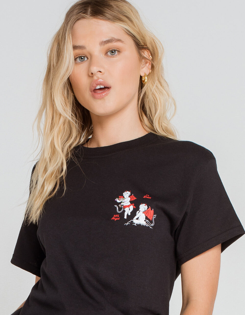 LAST CALL CO. Devil & Angel Womens Tee image number 1