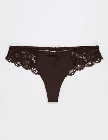 FULL TILT Micro Lace Thong Primary Image