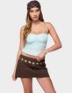 EDIKTED Galya Textured Halter Top image number 1