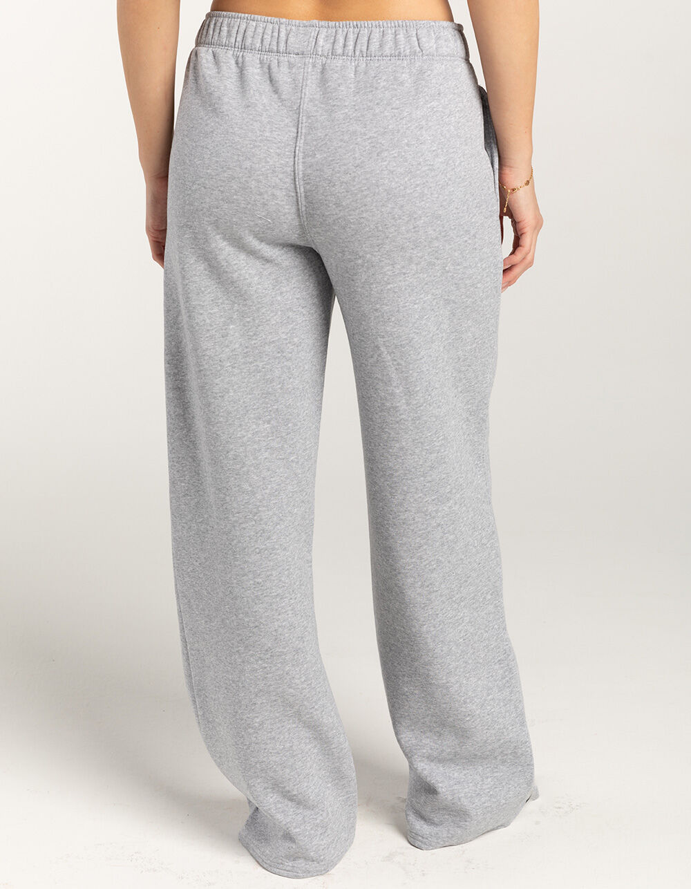 TILLYS Wide Leg Womens Sweatpants - HEATHER GRAY - XXS | Tillys