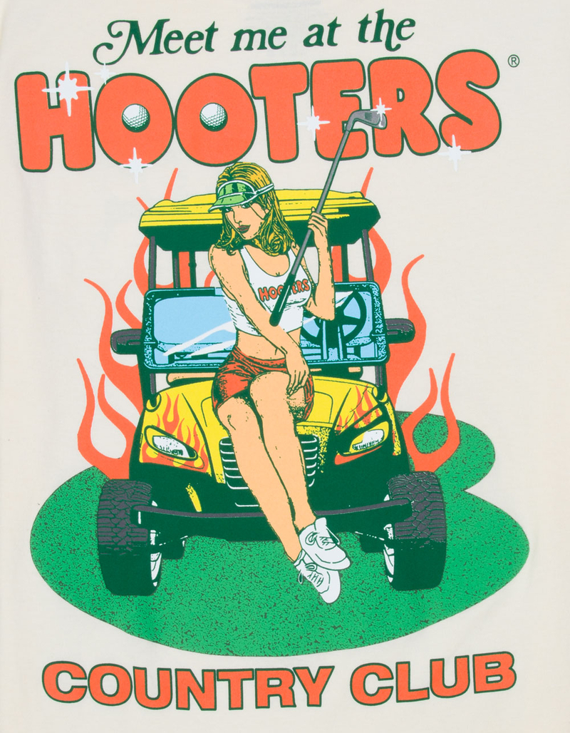 HOOTERS Golf Mens Tee - SAND