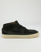 NIKE SB Zoom Janoski Mid Crafted Black & Gold Beige Shoes image number 1