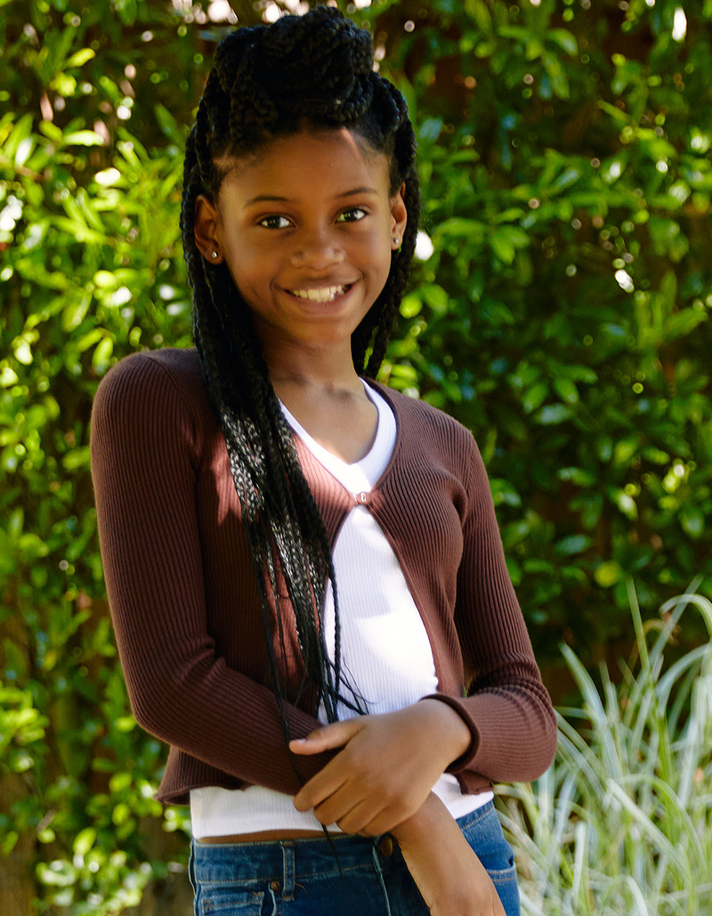 RSQ Girls Flyaway Cardigan Sweater image number 2