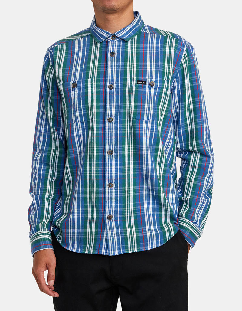 RVCA Coupled Mens Flannel image number 0