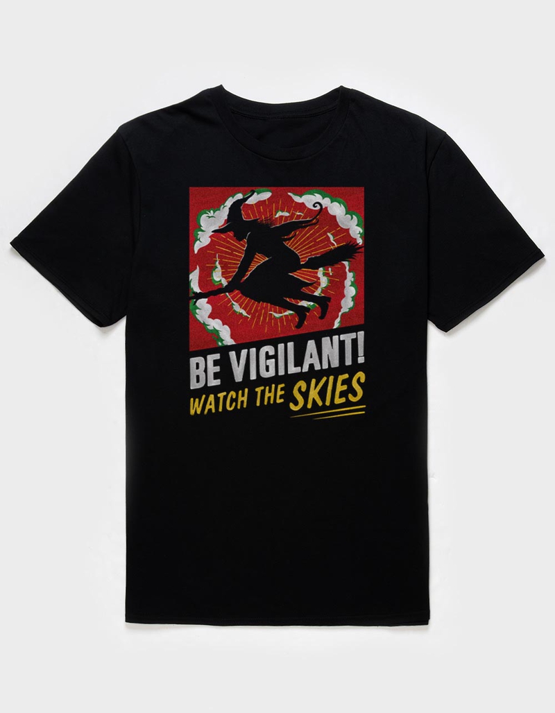 WICKED Watch The Skies Unisex Tee image number 0