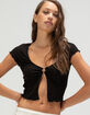 FULL TILT O-Ring Flyaway Womens Top image number 1