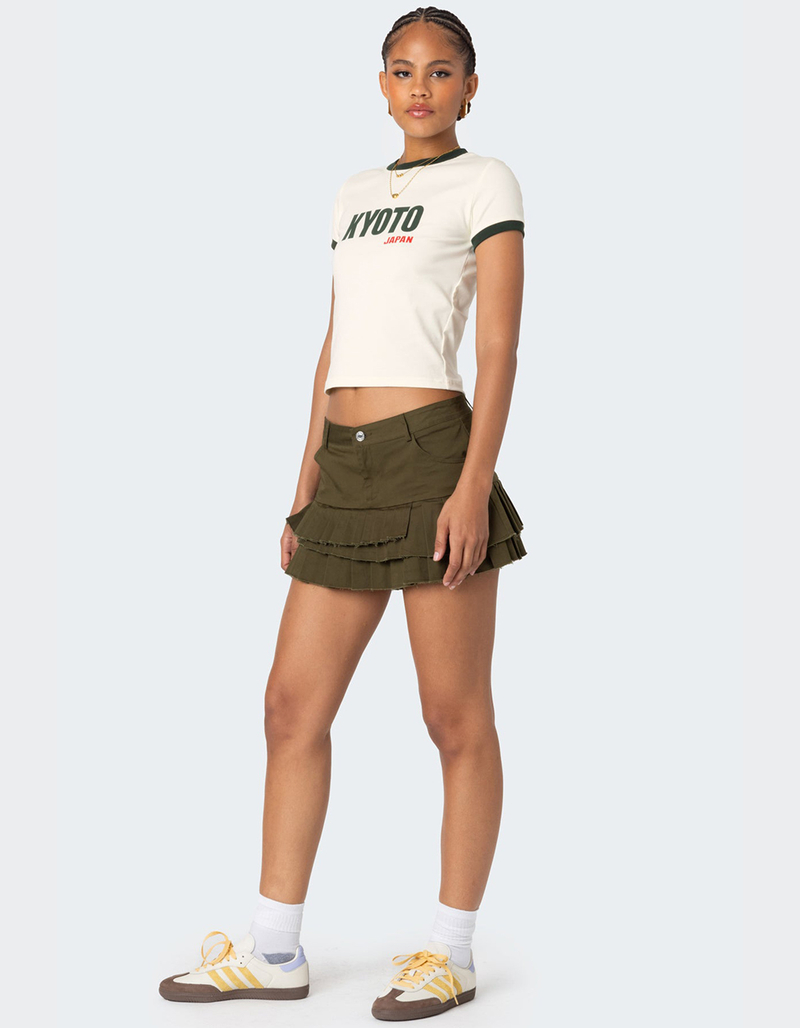 EDIKTED Kyoto Contrast Tee image number 3