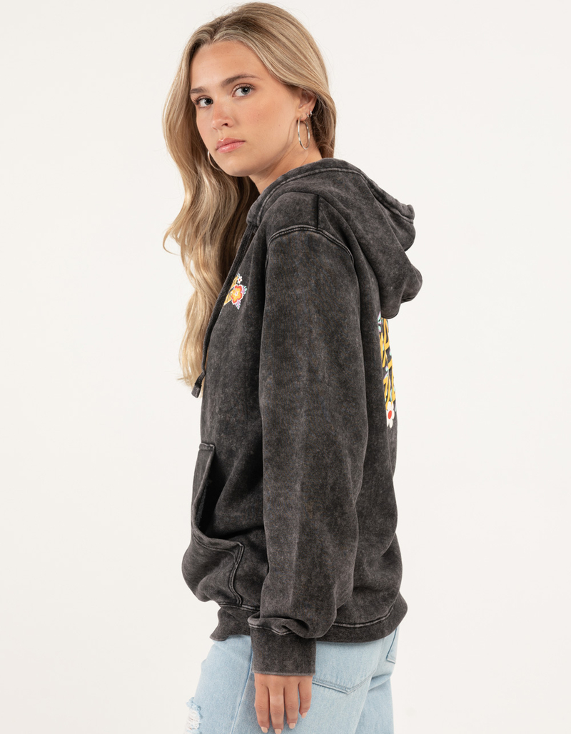 SANTA CRUZ Free Spirit Floral Womens Oversized Hoodie image number 2