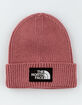 THE NORTH FACE Boxed Cuff Womens Pink Beanie image number 1