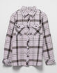 VOLCOM Getting Rad Plaid Girls Flannel image number 1
