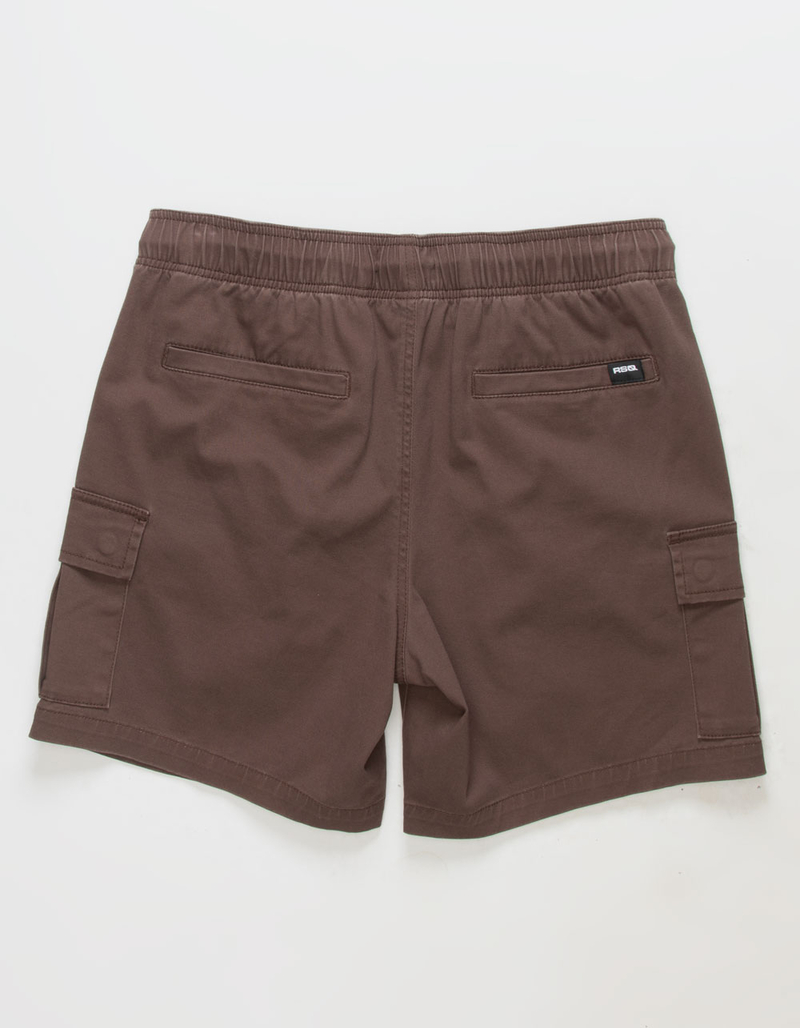 RSQ Mens Cargo Twill Pull On Shorts image number 3