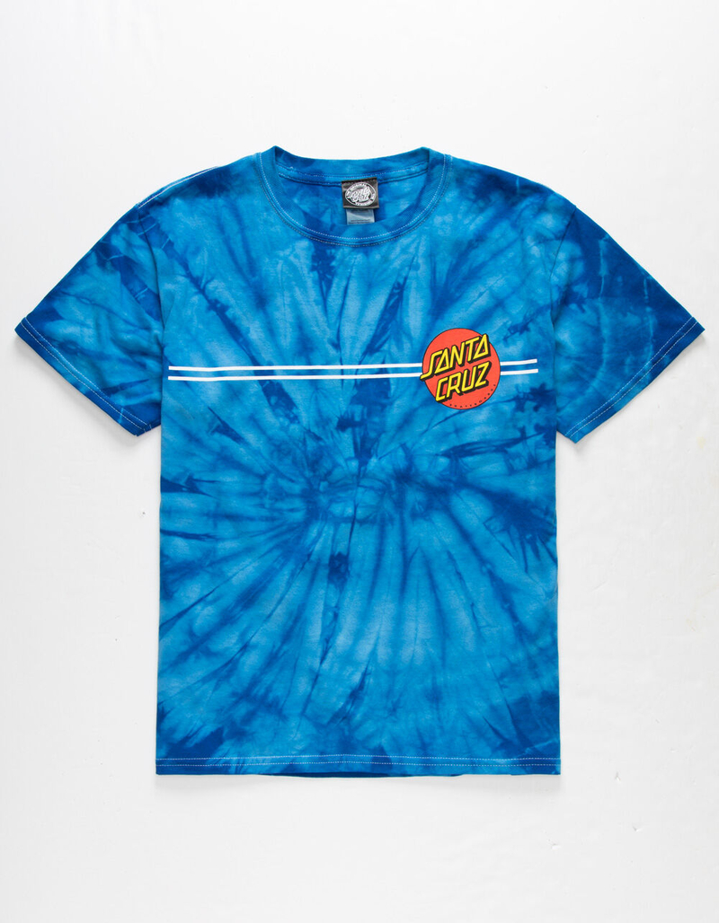 SANTA CRUZ Classic Dot Blue Boys T-Shirt image number 2