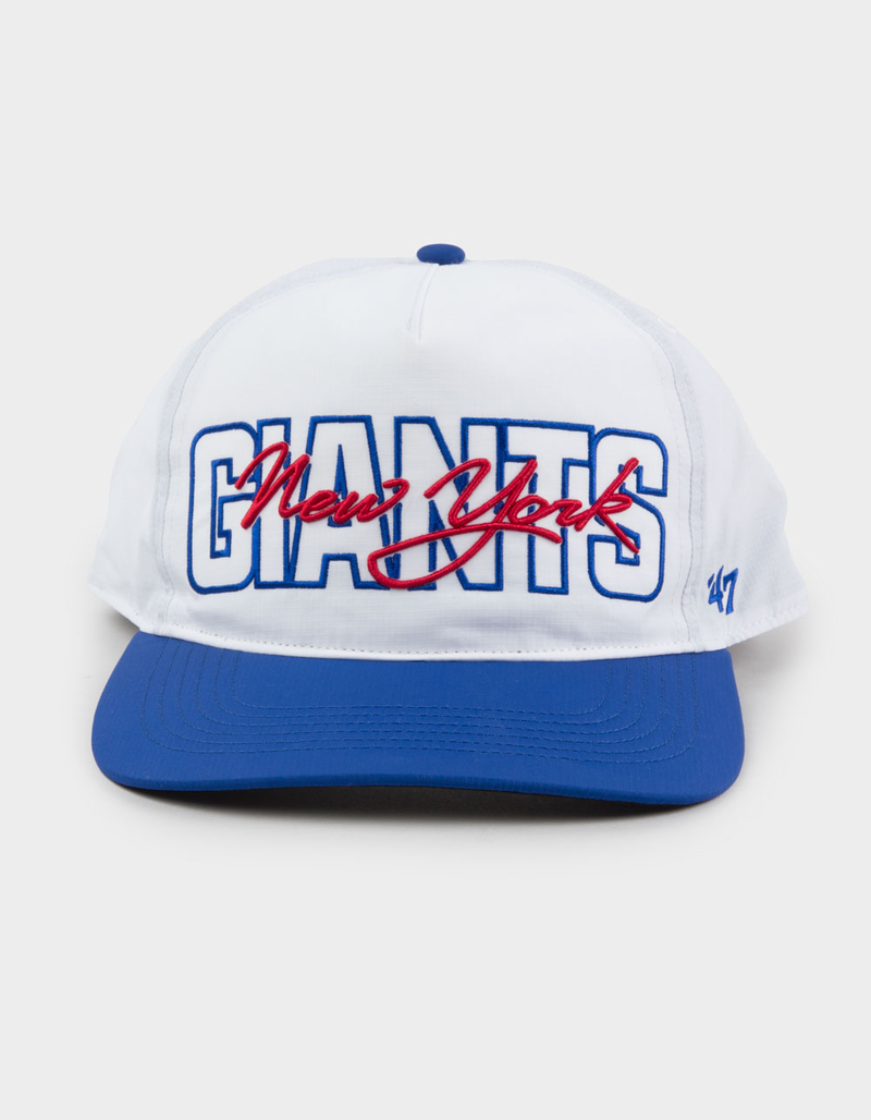 47 BRAND New York Giants Lineman '47 Hitch Snapback Hat image number 1