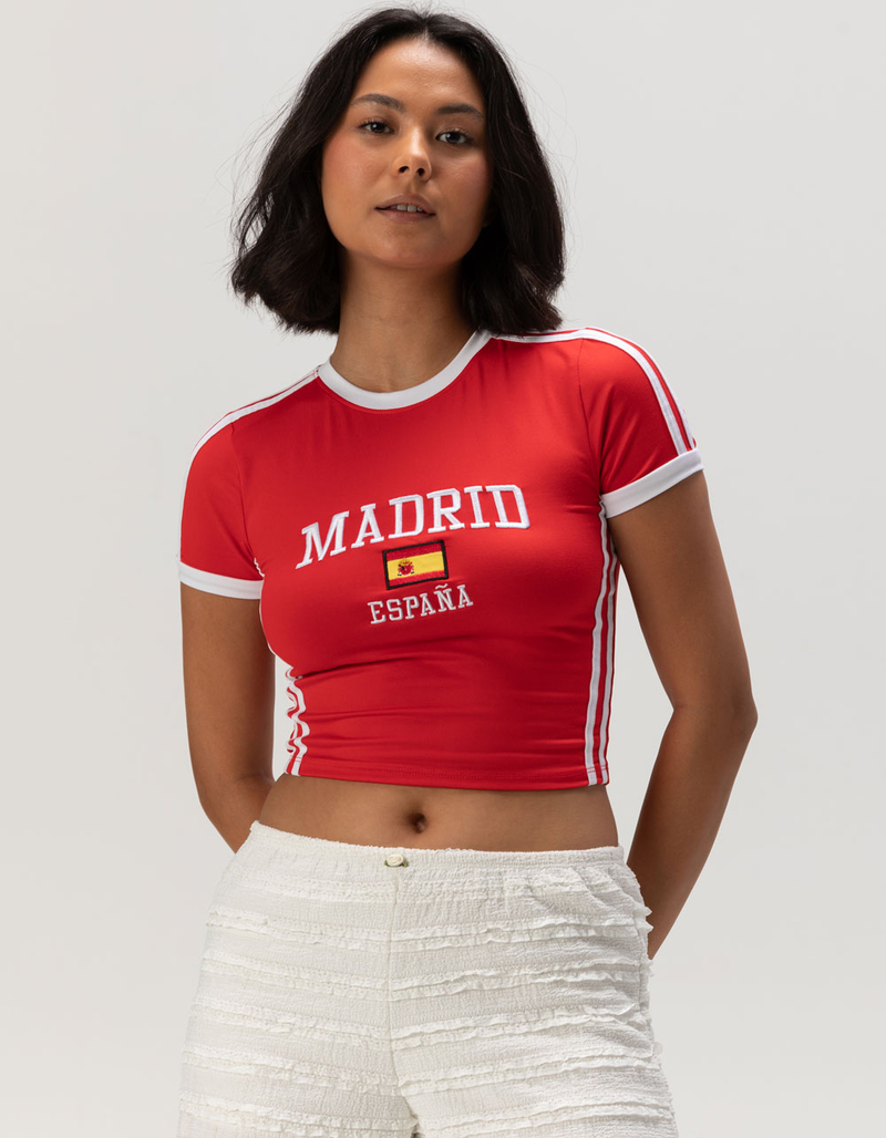 RSQ Womens Madrid Baby Tee image number 0