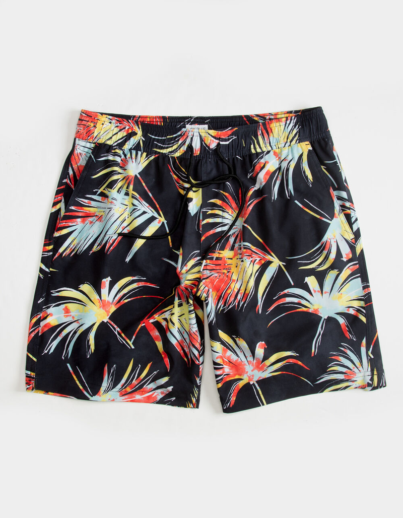 BLUE CROWN Dye Palma Mens Boardshorts image number 1