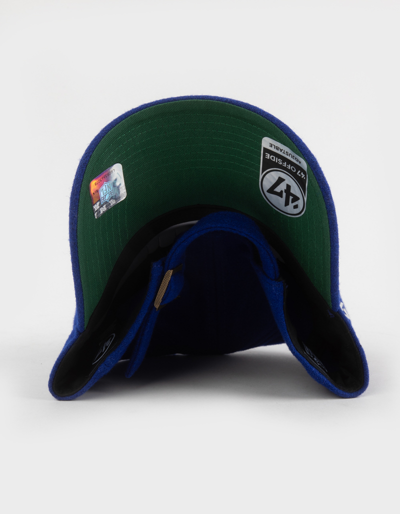 47 BRAND New York Giants Golden Age Offside Strapback Hat image number 3