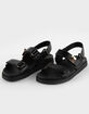 STEVE MADDEN Mona Multi Strap Womens Sandals image number 1