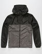 INDEPENDENT TRADING COMPANY Lightweight Charcoal Mens Windbreaker Jacket image number 1