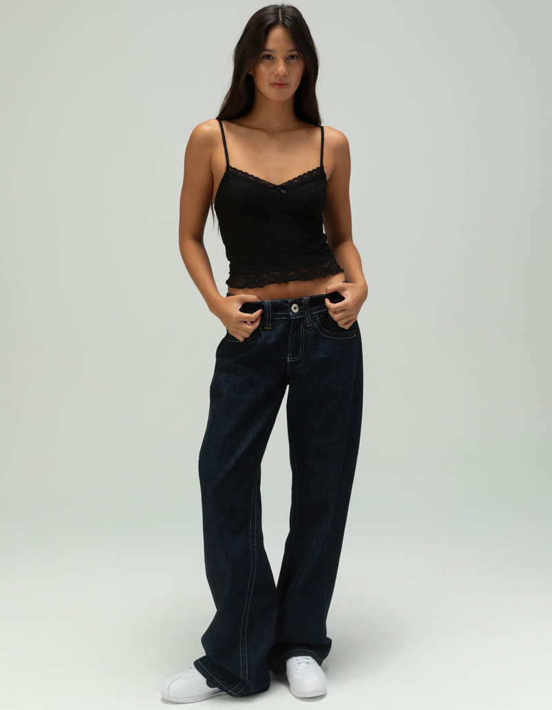 FULL TILT Womens Lace Cami  image number 1