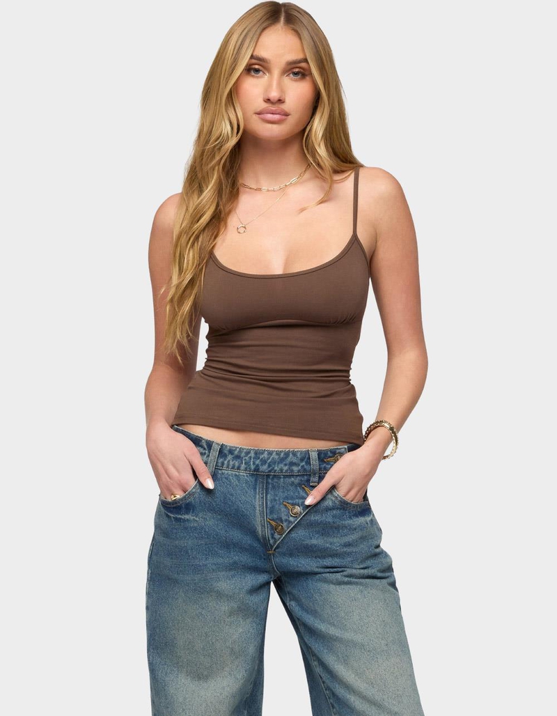 EDIKTED Nancie Lace Up Tank Top image number 0
