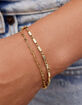 PURA VIDA Metal Bead & Chain Stretch Bracelet image number 4