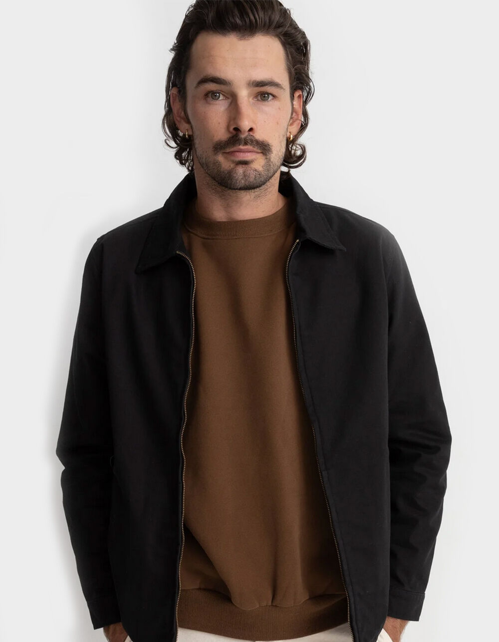 RHYTHM Classic Shop Mens Jacket - BLACK | Tillys