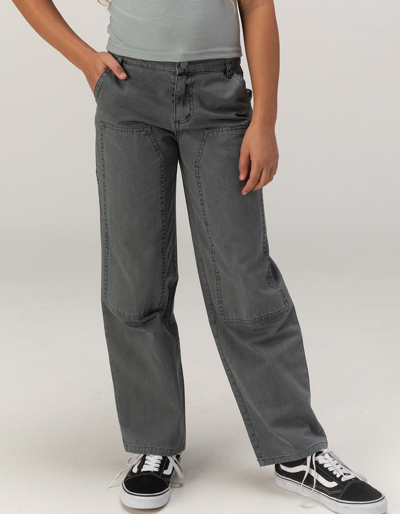RSQ Girls Twill Patch Pants image number 3