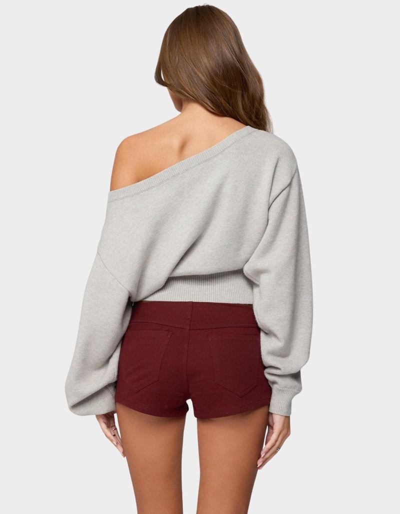 EDIKTED Ravenna Off Shoulder Sweater image number 2