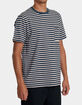 RVCA Magnolia Mens Stripe Pocket Tee image number 3