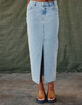 WEST OF MELROSE Womens Denim Maxi Skirt image number 2