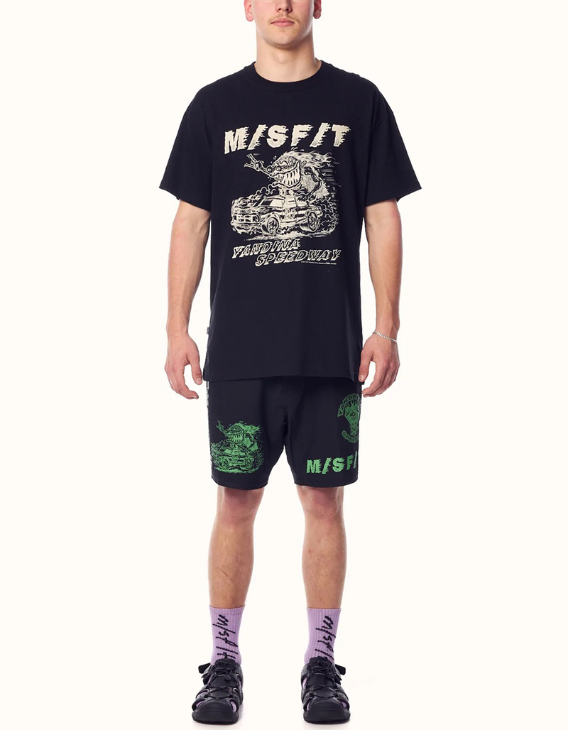 MISFIT SHAPES Yandina Speedway Mens Tee image number 3