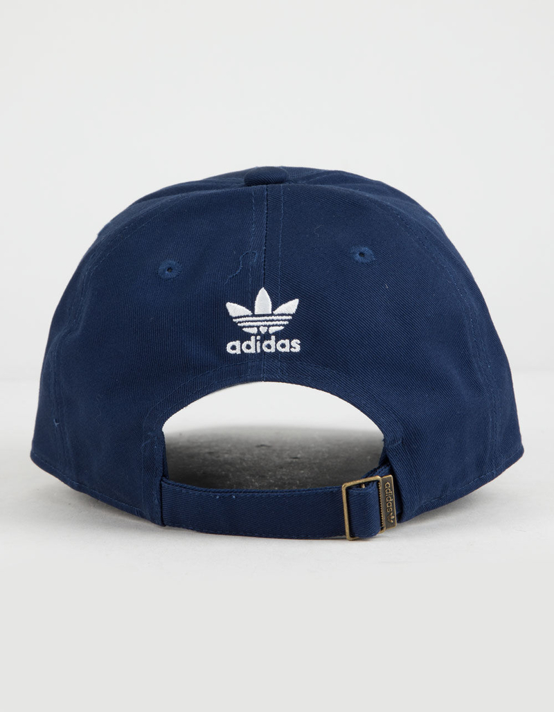 ADIDAS Originals Relaxed Outline Navy Womens Strapback Hat image number 1