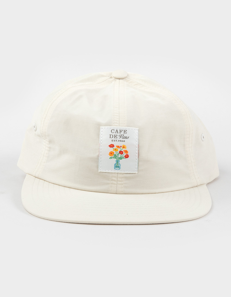 VANS Cafe Jockey Strapback Hat image number 1