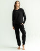 CALVIN KLEIN Womens Black Joggers image number 1