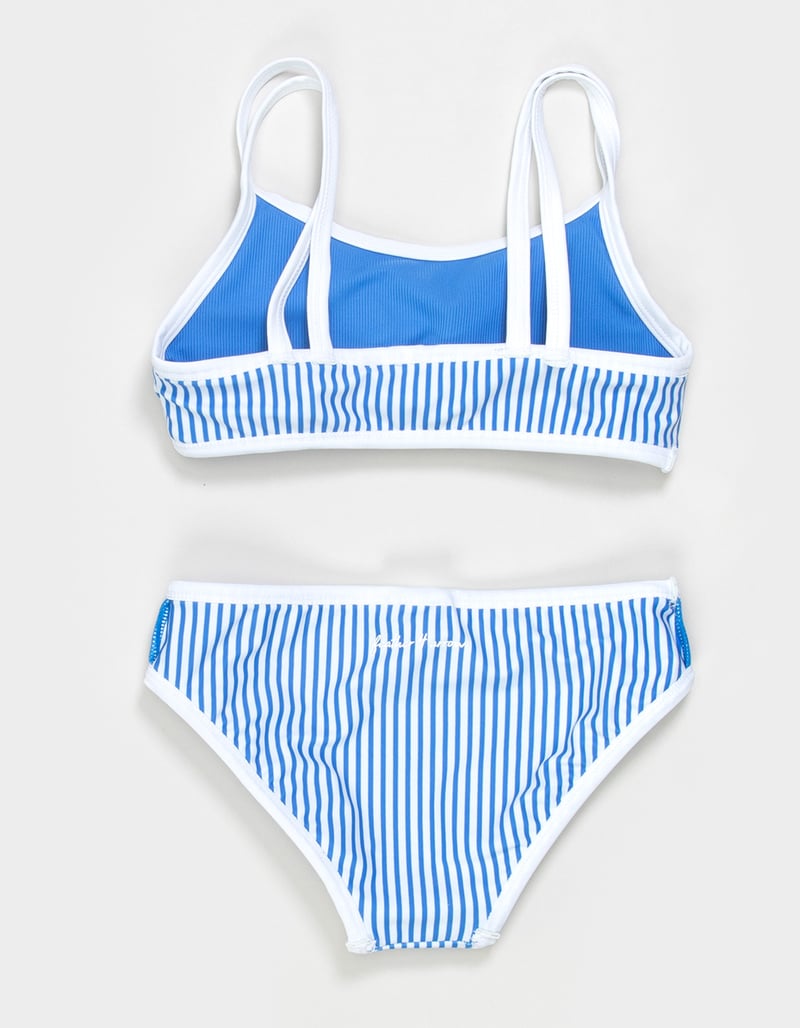 FEATHER 4 ARROW Marina Blue Girls Bralette Bikini Set image number 2