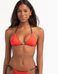 HURLEY Reversible Cosmic Itsy Bitsy Triangle Bikini Top image number 2