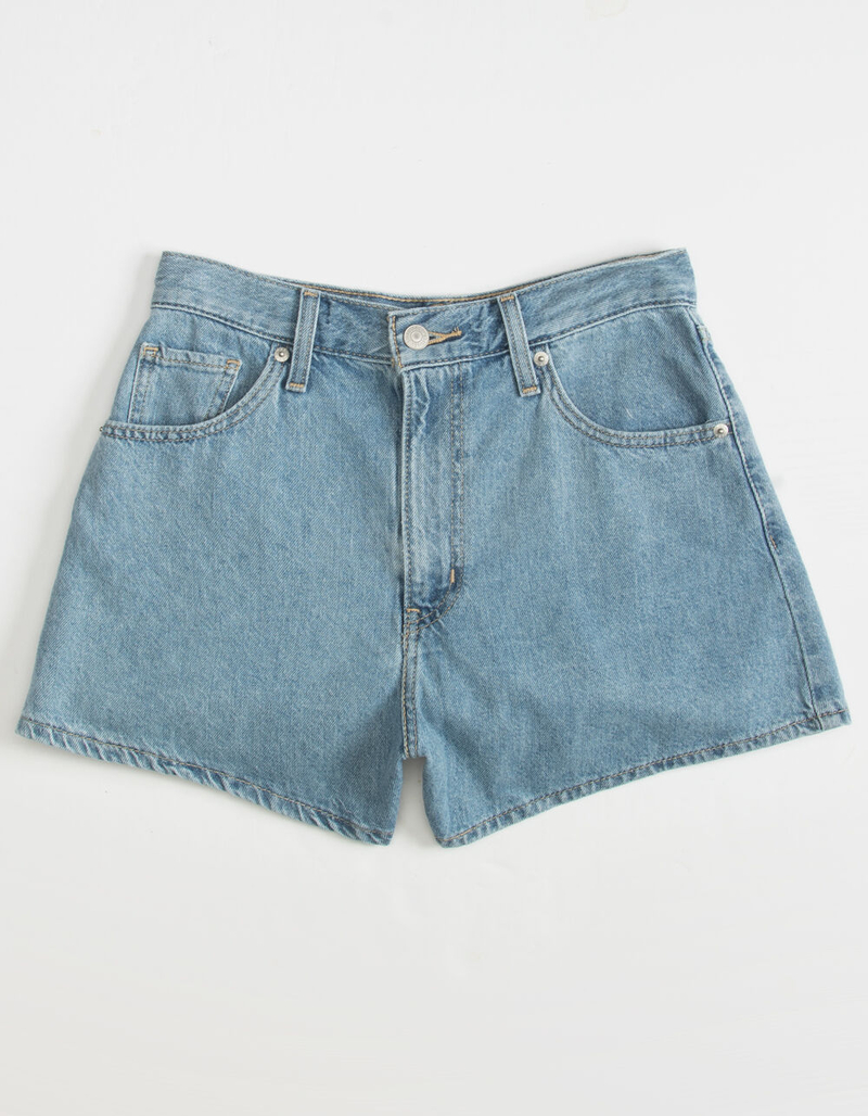 LEVI'S Womens High Waist Mom Shorts image number 3