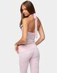EDIKTED Talisa Lace Halter Top image number 3
