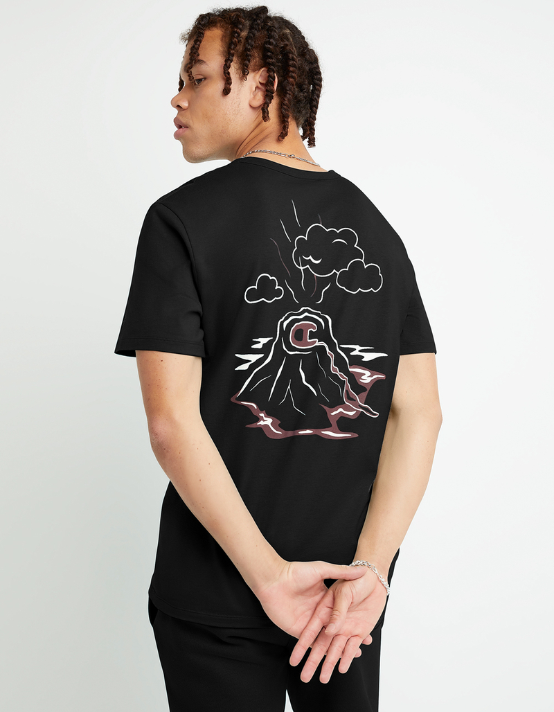 CHAMPION Mountain Mens Lightweight Tee BLACK Tillys