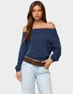 EDIKTED Nannie Off Shoulder Oversized Top EDIKTED Nannie Off Shoulder Oversized Top