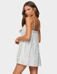 EDIKTED Patti Floral Mini Dress image number 2