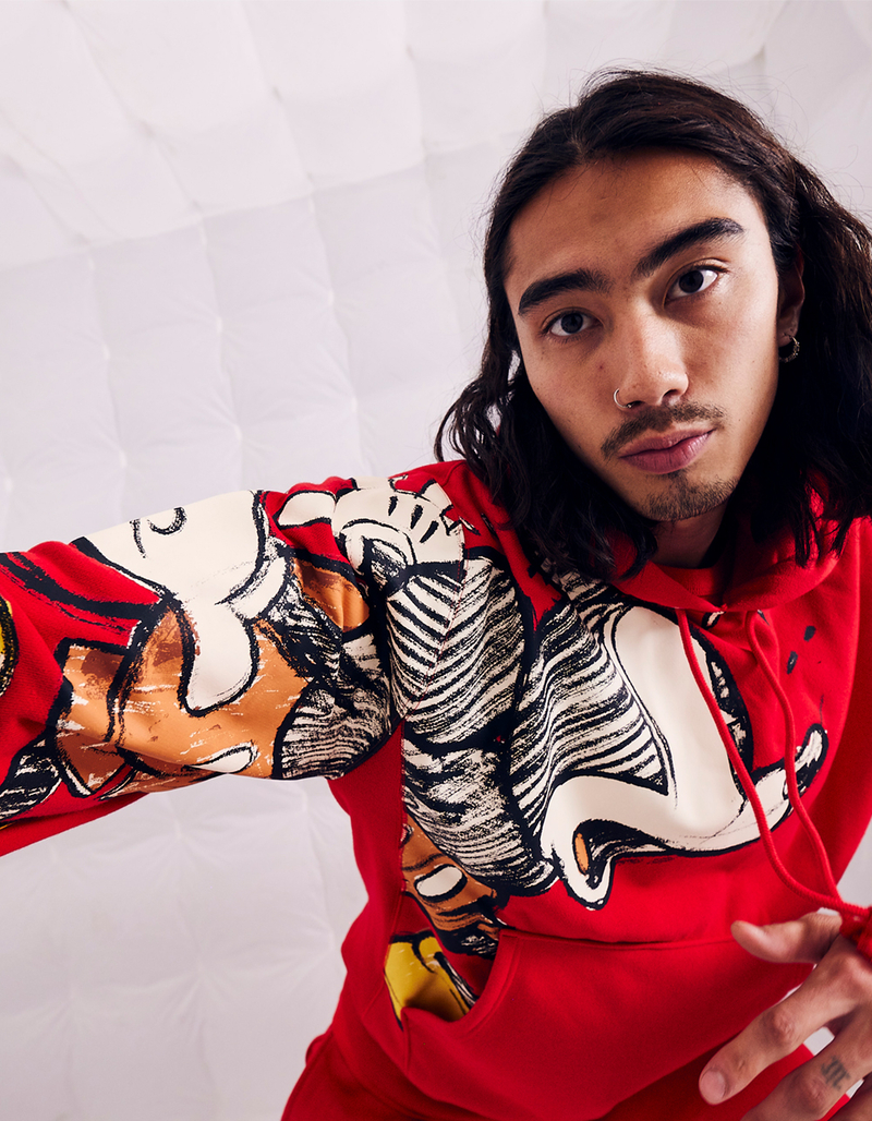 CHAMPION x Disney Mickey Mouse Doodle Mens Hoodie image number 3