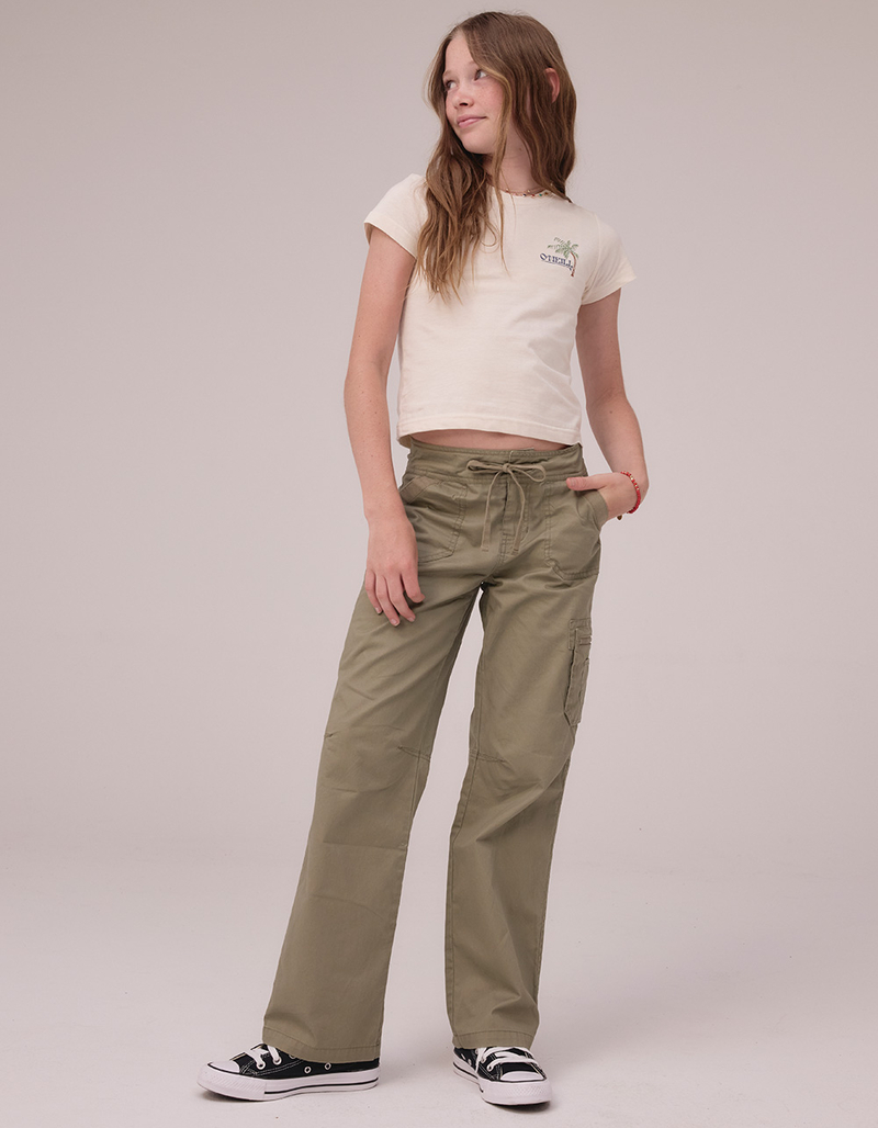 FULL TILT Girls Wide Leg Cargo Pants image number 0