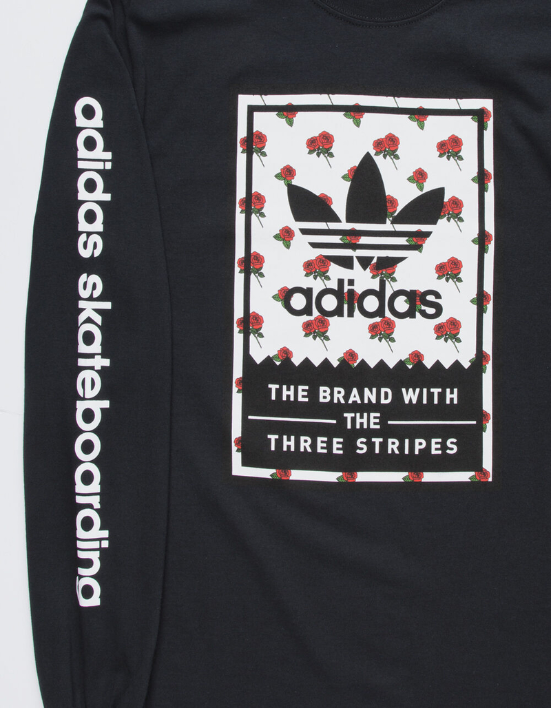 ADIDAS Wallpaper Rose Mens T-Shirt image number 1