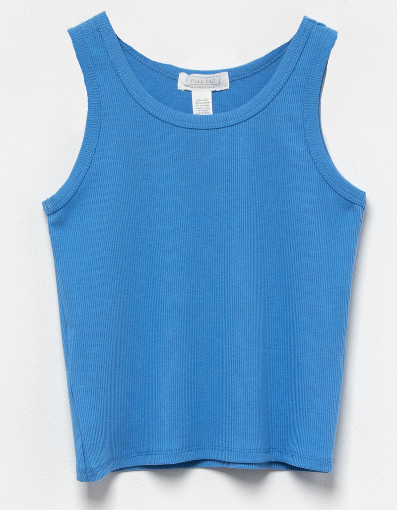 FULL TILT Essentials Girls Rib Tank Top image number 0
